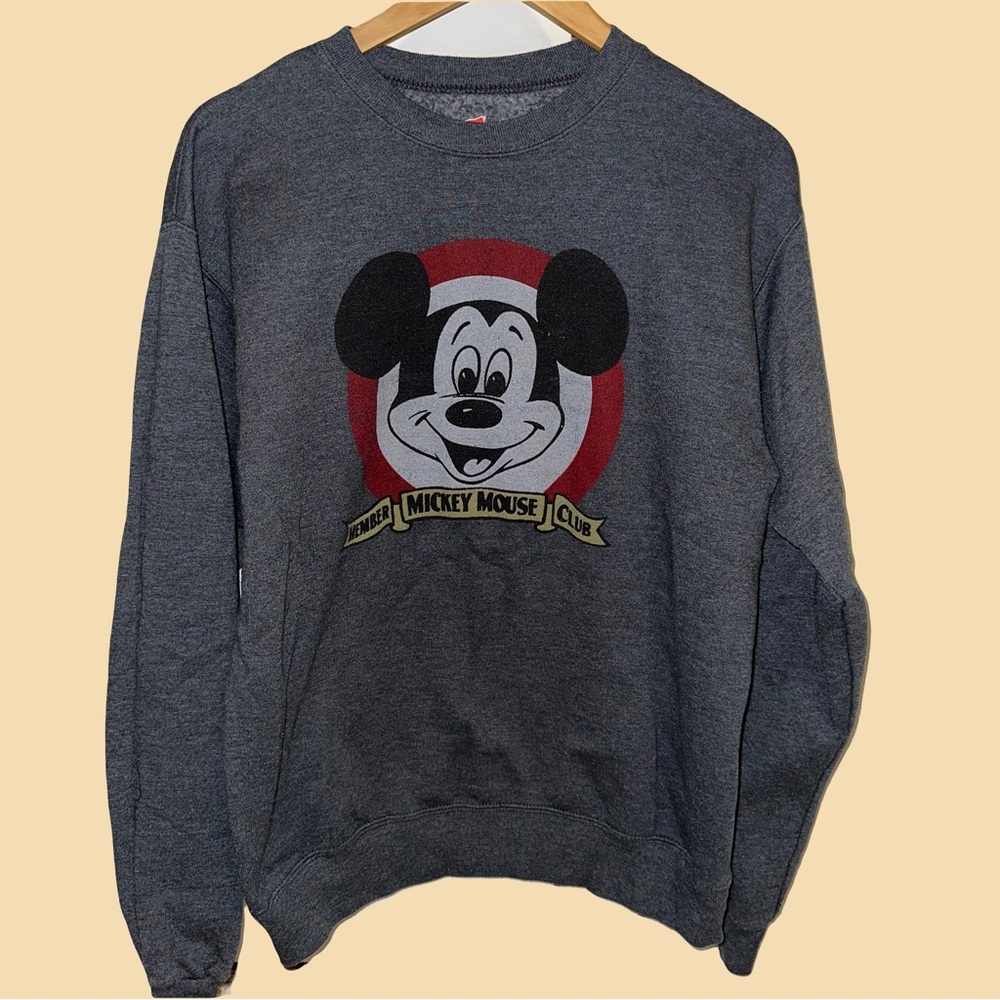 Official Mousketeer Disney Mickey Sweatshirt